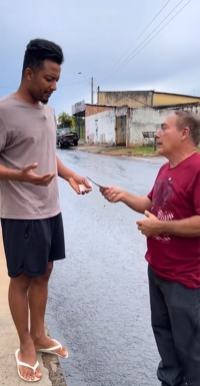 L2109007 Esse homem fez um teste de honestidade com esse ve parte 2